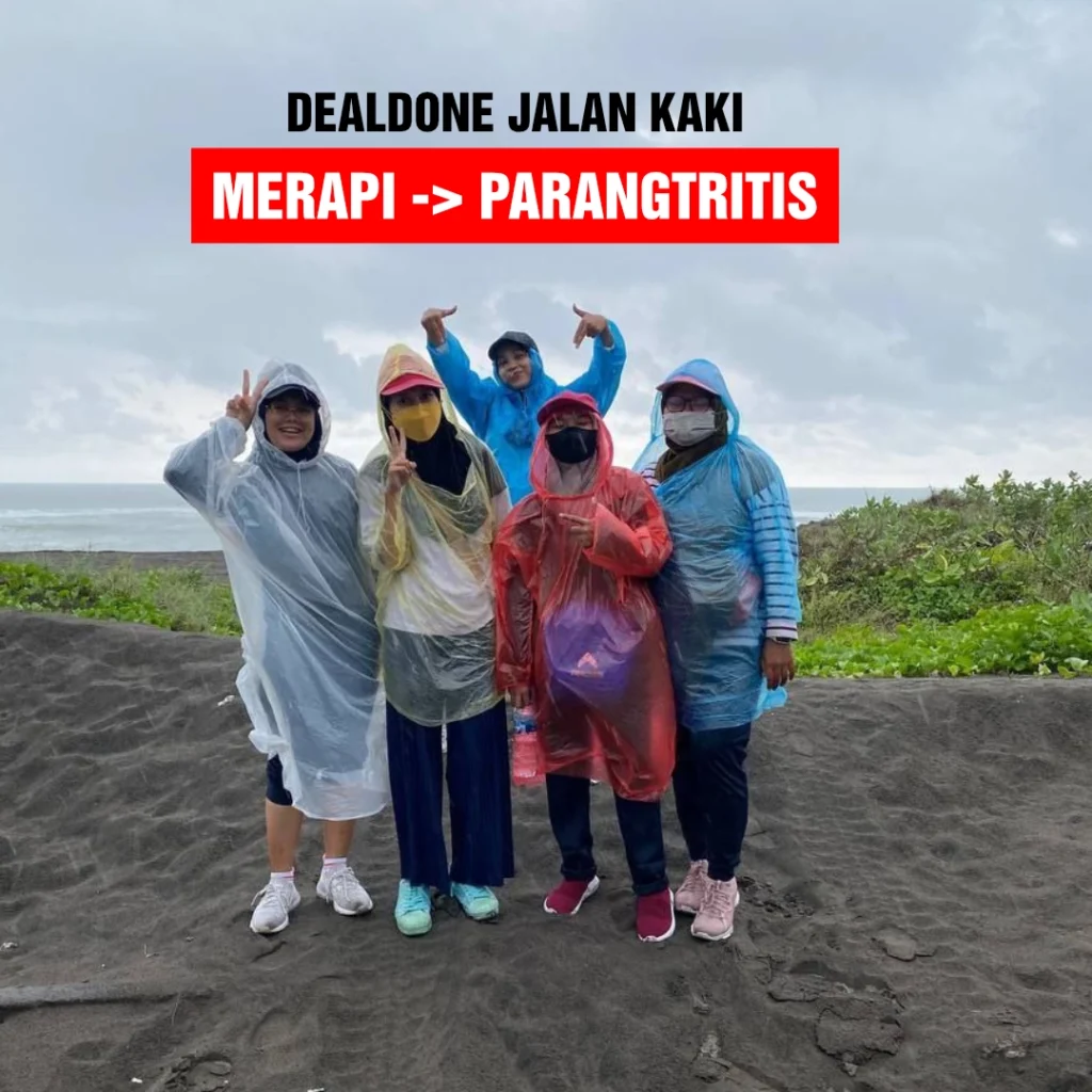 Perjuangan untuk Berjalan Kaki dari Merapi ke Parangtritis